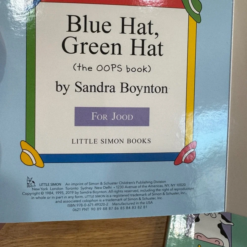 Sandra Boynton's Greatest Hits The Big Blue Box 4 Board Book Set Little Simon